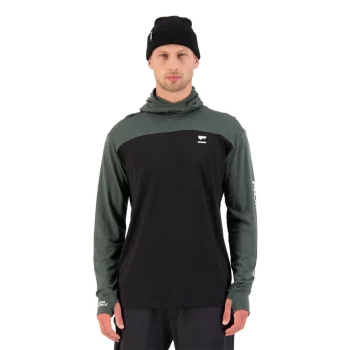 Yotei Powder Hood LS - merinovillapaita