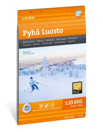 Pyhä Luosto 1:25 000 - Tunturikartta ISBN 9789188335685