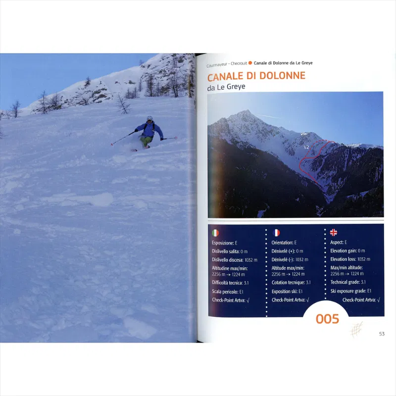 Mont Blanc Freeride: Second Edition - Opaskirja ISBN 9788885468283 - Image 5