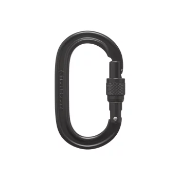 Oval Keylock Screwgate Carabiner - lukittava sulkurengas