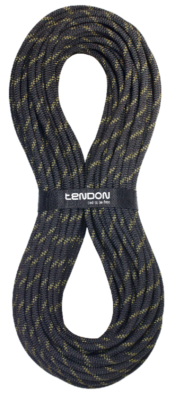 Static STNDR 10.5mm 1m musta - Staattinen köysi