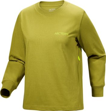 Ws Kragg Cotton Bird Crew LS - pitkähihainen t-paita