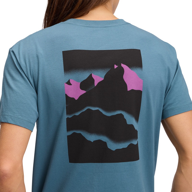 Ws Mountainscape SS Tee - t-paita - Image 4