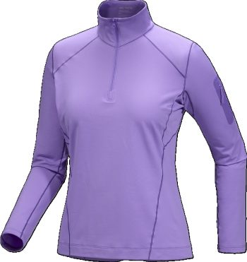 Ws Rho Zip Neck - kerrastopaita