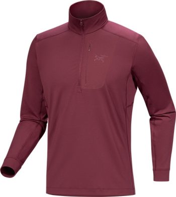 Rho LT Zip Neck - kerrastopaita