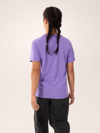Ws Kragg SL Cotton Emblem Crew SS - t-paita - Image 4