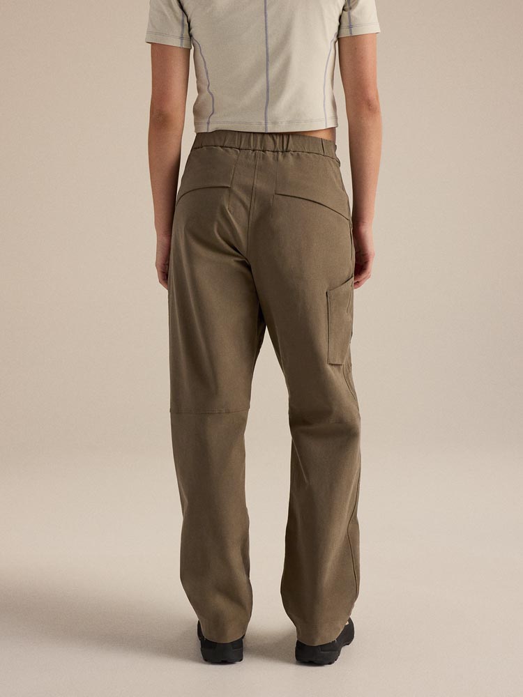 Ws Clarkia Cotton Pant Wide Leg - kiipeilyhousut - Image 9