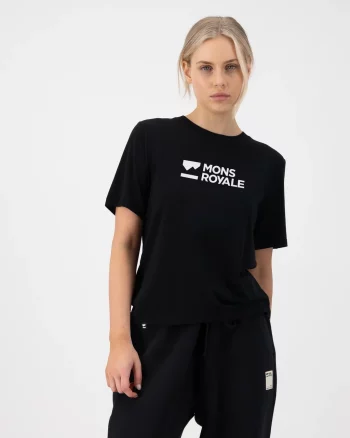 Ws Icon Relaxed Tee - merino t-paita