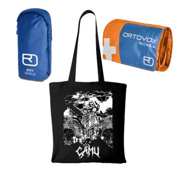 Bivy Single + FARD Mid + Camun kangaskassi - Vapaalaskuiltasetti