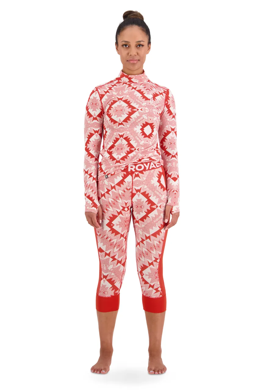 Ws Cascade Merino Flex 200 3/4 Legging - merinovillaiset alushousut - Image 5