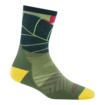 Ws Run Wild Micro Crew ULW w. Cushion, Palm