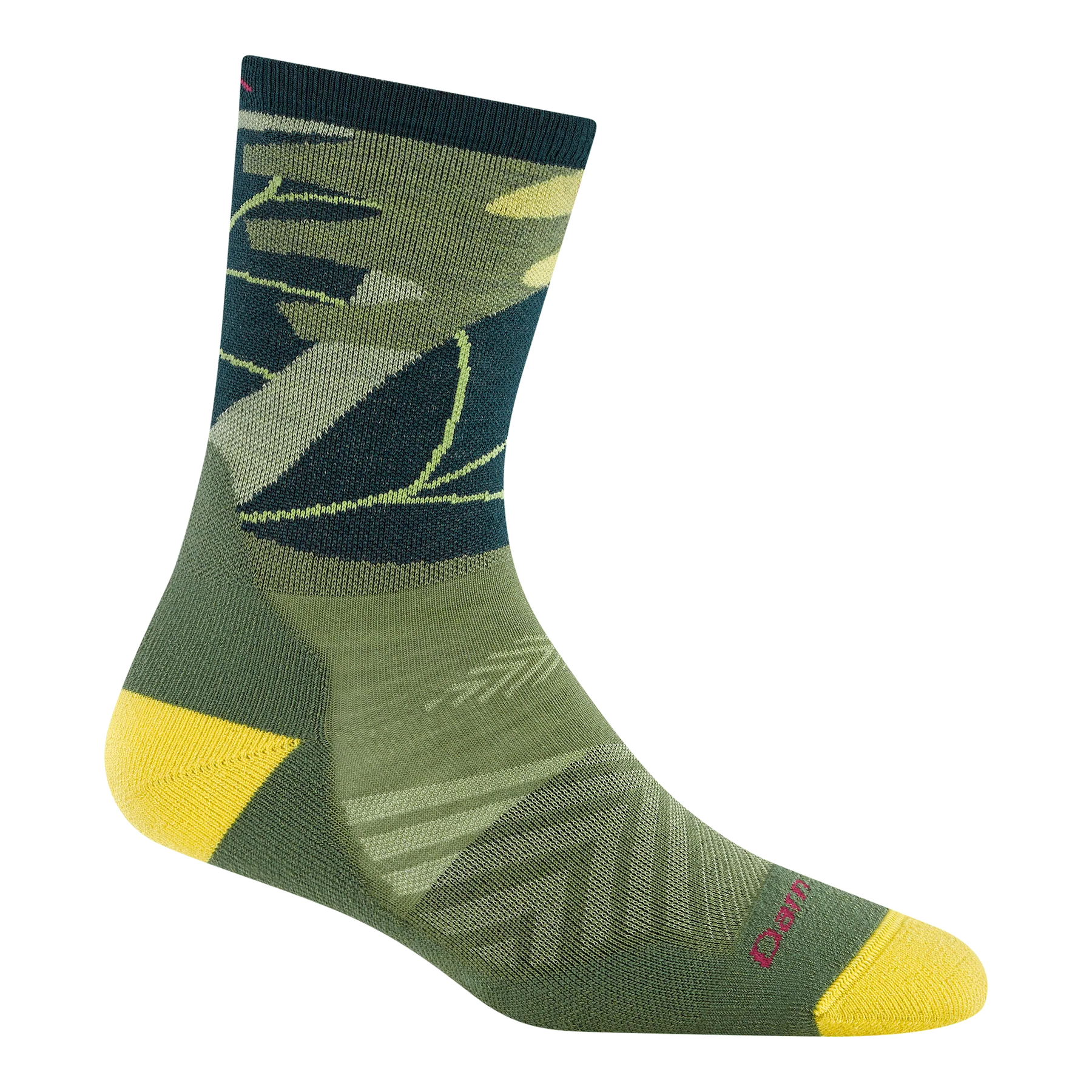 Ws Run Wild Micro Crew ULW w. Cushion, Palm - Image 2