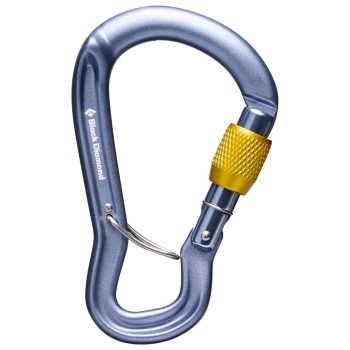Gridlock Screwgate Carabiner, Gray