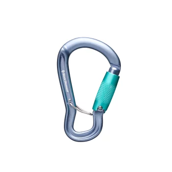 Gridlock Triple Lock Carabiner, Gray