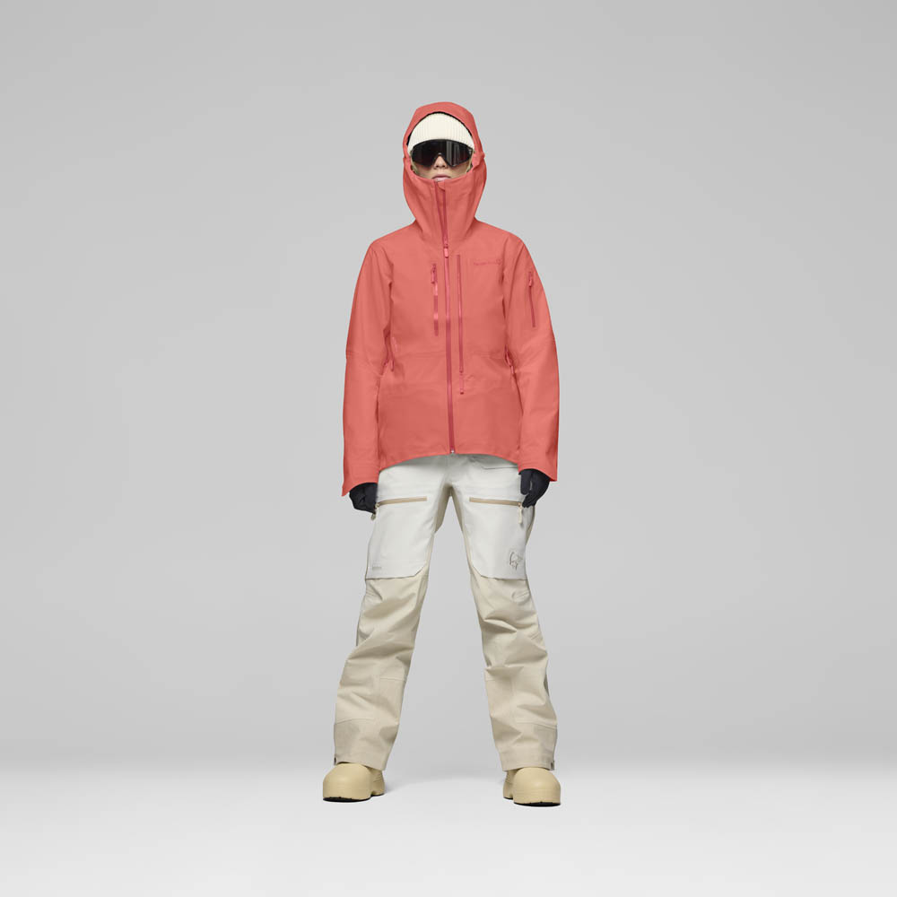 ws lofoten Gore-Tex Pro Jacket, Deep Sea Coral - Image 4