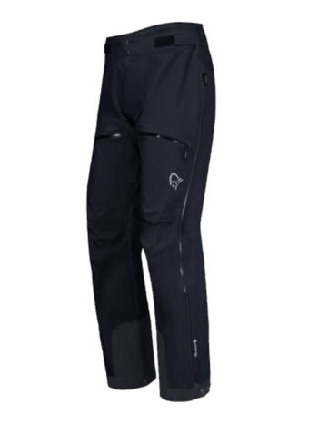 trollveggen Gore-Tex Pro light Pants, Caviar Black