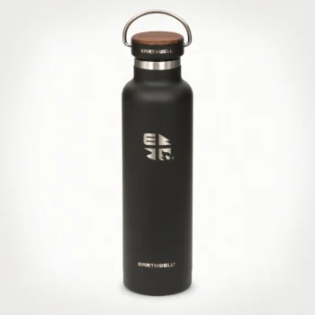 Vacuum Bottle 650ml, Volcanic Black/Walnut Cap