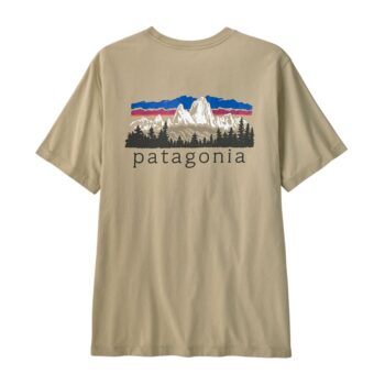 Fitz Roy Foothills T-Shirt, Weathered Stone