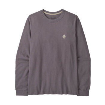 LS MW Hut Tripper Skyline T-Shirt, Amaranth Pink