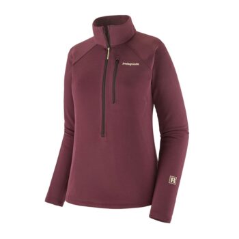 Ws R1 Ultralight 1/2 Zip, Berry Fig