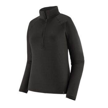 Ws Cap TW Zip Neck, Black